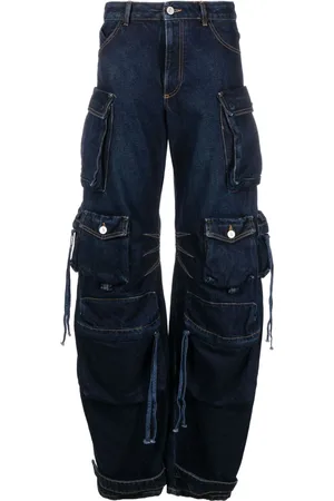 The Attico Jeans mit weitem Bein