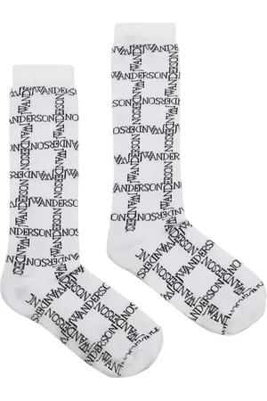 J.W.Anderson Socken mit Logo-Print