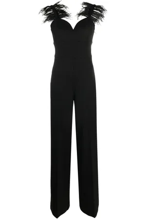 Twin-Set Taree Jumpsuit mit Federn
