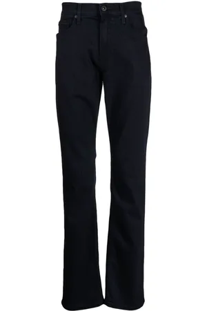 Paige Normandie Inkwell Straight-Leg-Jeans