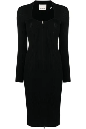 Isabel Marant Zael Midikleid aus Wollgemisch