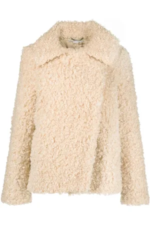 Stella McCartney Oversized-Mantel mit Teddy