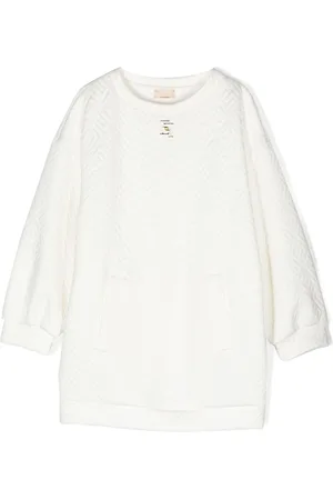 Elisabetta Franchi Minikleid aus Monogramm-Jacquard