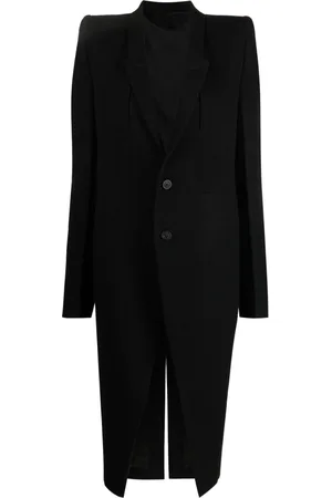 Rick Owens Mantel mit Knöpfen