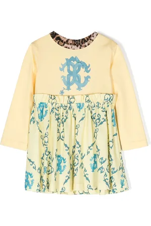 Roberto Cavalli Langärmeliges Kleid