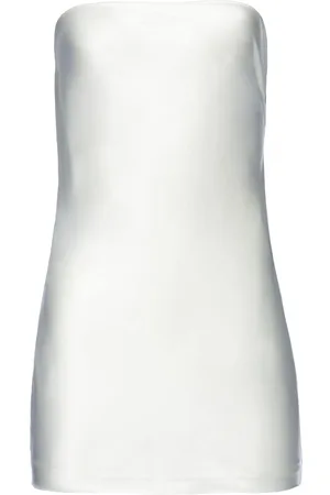 Retrofete Schulterfreies Kleid
