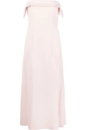 Serafini Schulterfreies Midikleid