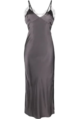 Patrizia Pepe Midikleid mit V-Ausschnitt