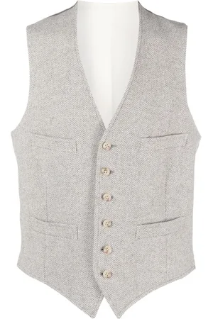 Ralph Lauren Weste mit Fischgrätenmuster