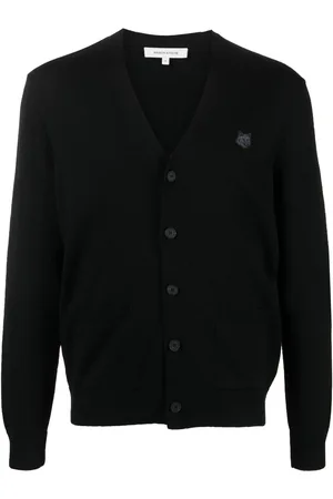 Maison Kitsuné Cardigan mit V-Ausschnitt