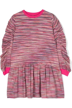 Missoni Meliertes Kleid mit Logo-Print