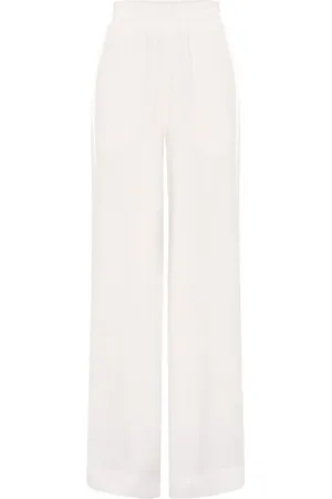 Nicholas Weite Serrine Hose mit Raffungen