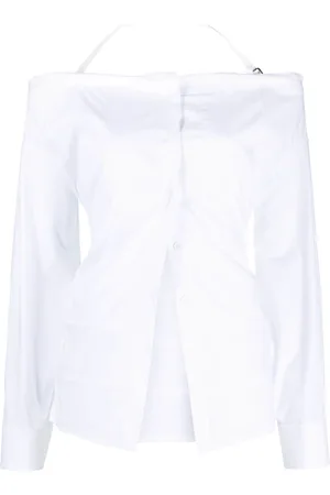 Jacquemus La Chemise Peplo Bluse
