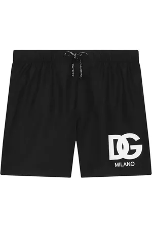 Dolce & Gabbana Badeshorts mit Logo-Print