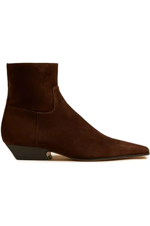 Khaite The Marfa Stiefeletten aus Wildleder