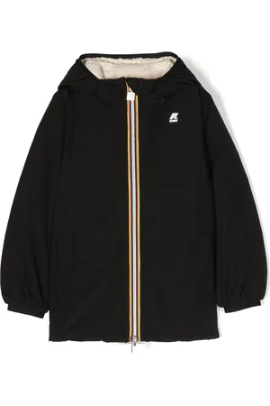 K-Way Kapuzenjacke mit Logo-Patch