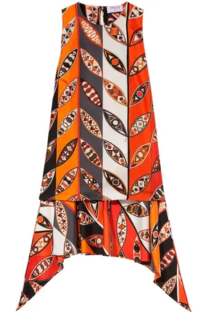 Puccini Top mit grafischem Print