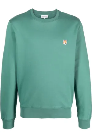 Maison Kitsuné Sweatshirt mit Fuchs-Applikation