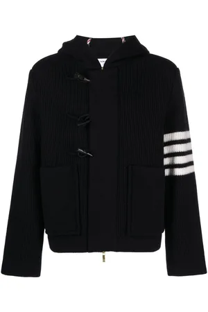 Thom Browne Dufflecoat mit Kapuze