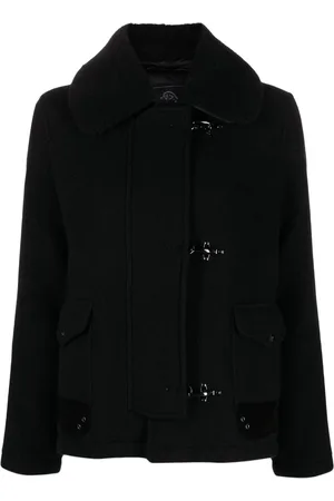 FAY Jacke mit Faux Shearling