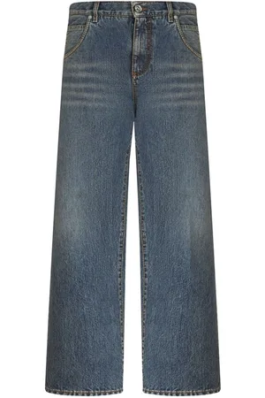 Etro Weite Cropped-Jeans