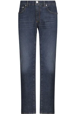 Etro Tief sitzende Straight-Leg-Jeans