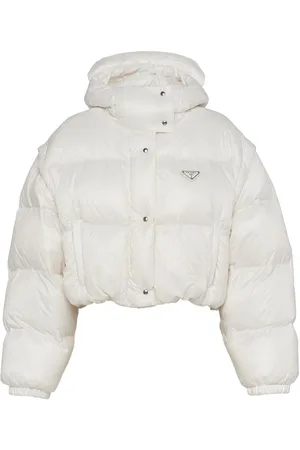 Prada Wendbare Re-Nylon Daunenjacke