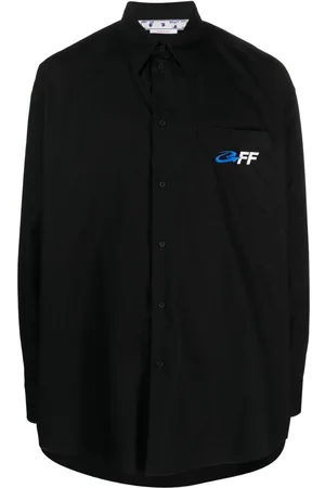 OFF-WHITE Hemd mit Exact Opp-Print