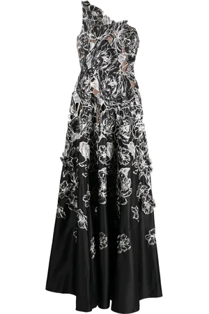 Marchesa Notte Asymmetrisches Minikleid