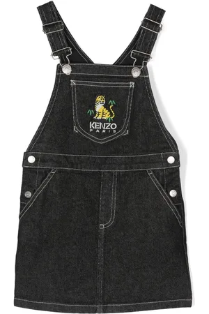 Kenzo Latzkleid mit Logo-Stickerei