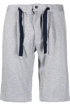 Paul & Shark Melierte Shorts mit Kordelzug