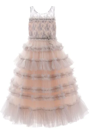 Tulleen Marianna Kleid mit Tülleinsätzen