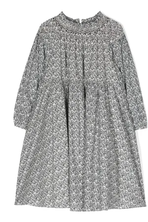 BONPOINT Kleid mit abstraktem Print
