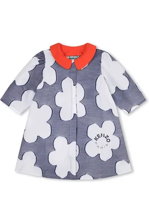 Kenzo Kleid mit Blumen-Print