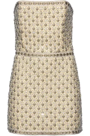 Retrofete Kleid mit Kristallen