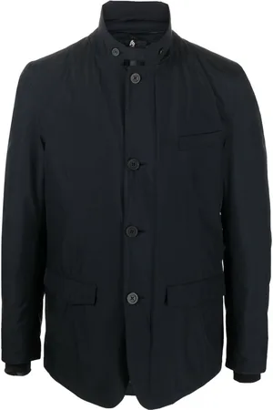 HERNO Gefütterte Hemdjacke mit Stehkragen
