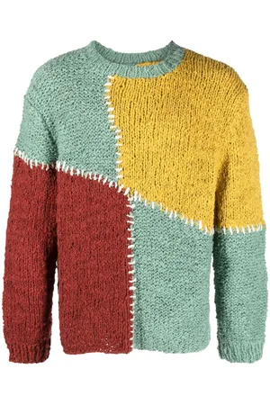 THE ELDER STATESMAN Gestrickter Pullover mit Ziernähten