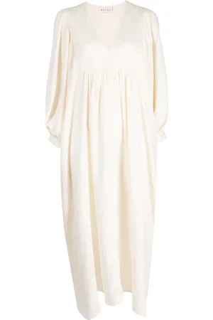 Rhode Bobby Kleid mit V-Ausschnitt
