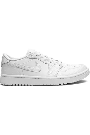 Jordan Air 1 Retro Low Golf White Croc Sneakers