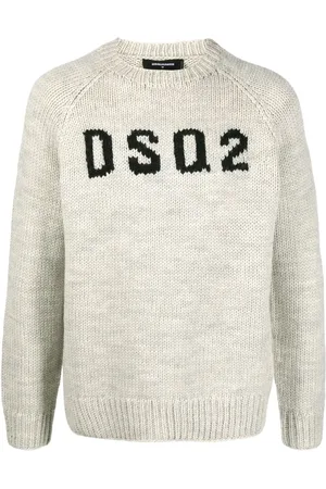 Dsquared2 Pullover mit Intarsien-Logo