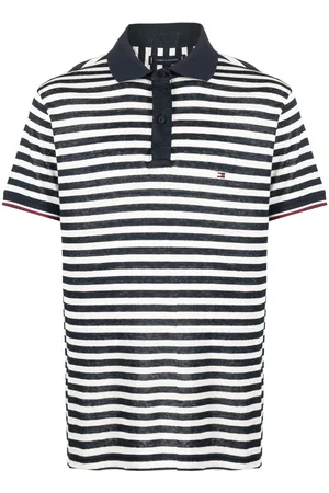 Tommy Hilfiger Gestreiftes Poloshirt mit Logo