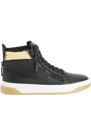 Giuseppe Zanotti High-Top-Sneakers mit Metallic-Detail
