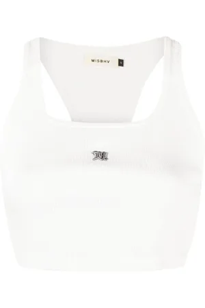MISBHV Tanktop mit Logo-Stickerei