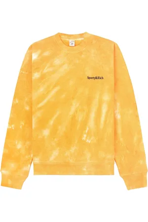 Sporty & Rich Sweatshirt mit Batikmuster