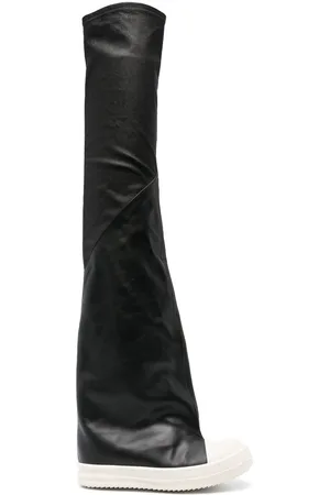 Rick Owens Overknee-Stiefel mit Kontrastkappe 30mm