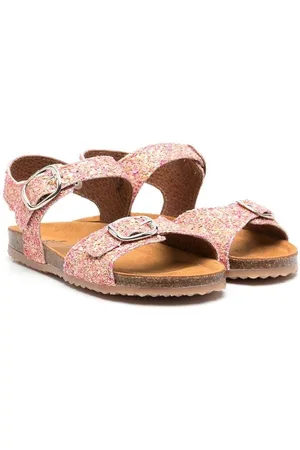 PèPè Sandalen mit Glitter-Detail