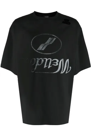 We11 Done T-Shirt mit Logo-Print