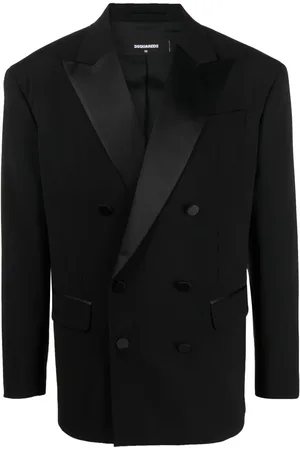 Dsquared2 Doppelreihiges Sakko mit Seidenrevers