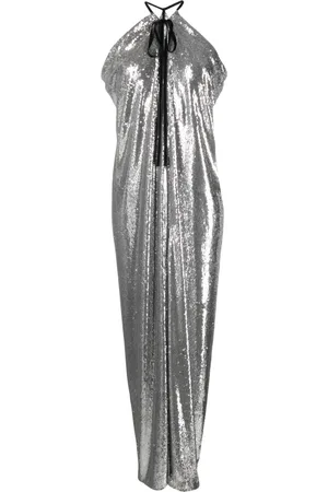 Serafini Maxikleid mit Neckholder