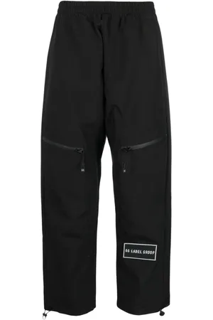 44 Label Group Halbhohe Hose mit Logo-Patch